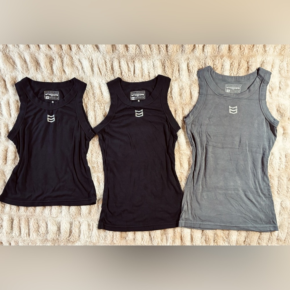 Mountain Ops - Bundle of 3 Joggers and 3 Tank Tops - Picture 2 of 4